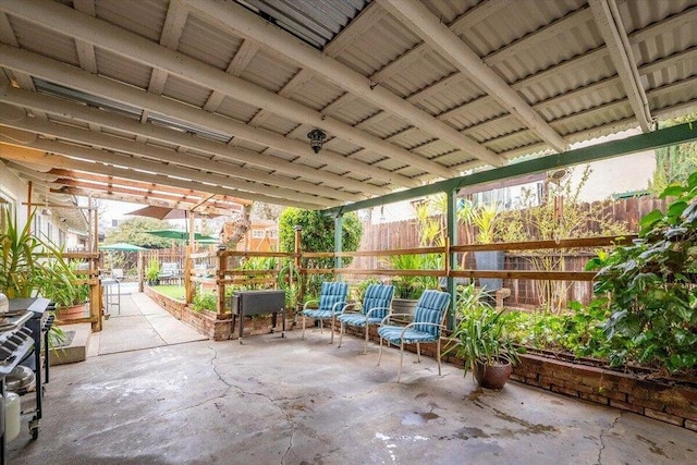 4200 Travona St, Redding, CA 96001 - fenced backyard with a patio