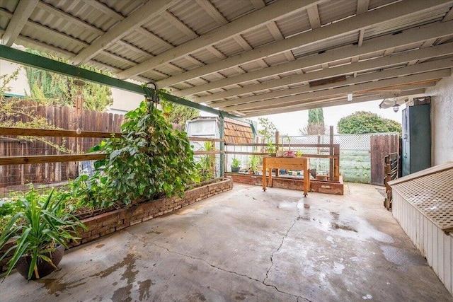 4200 Travona St, Redding, CA 96001 - fenced backyard with a patio area