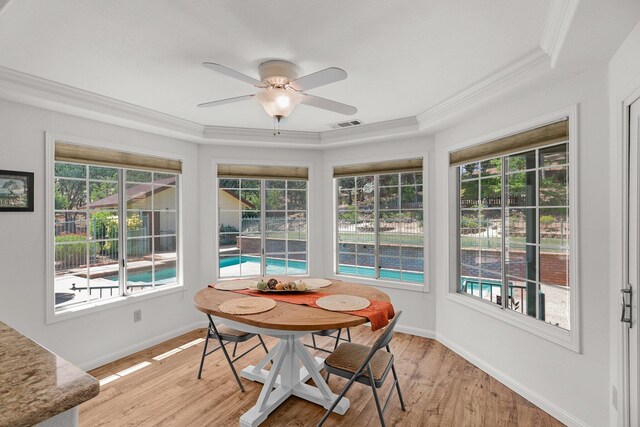21247 Creekside Dr, Red Bluff, CA 96080 - sunroom / solarium featuring healthy amount of natural light