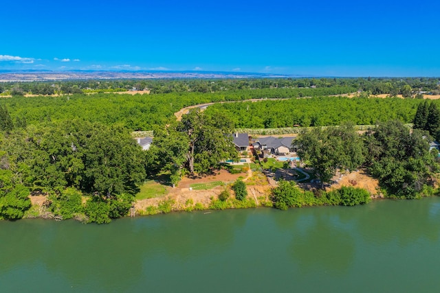 180 Agua Verdi Dr, Red Bluff, CA 96080 - view of subject property featuring a forest and a large body of water