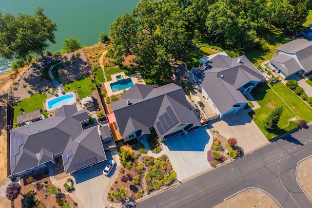180 Agua Verdi Dr, Red Bluff, CA 96080 - aerial view of a pool