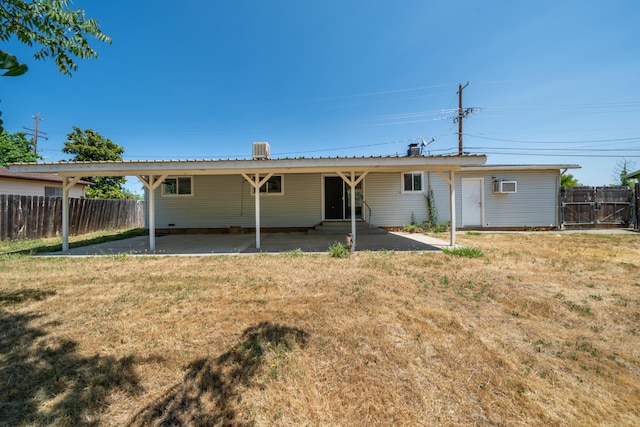 852 Lake Blvd, Redding, CA 96003 - back of property with metal roof and a patio area