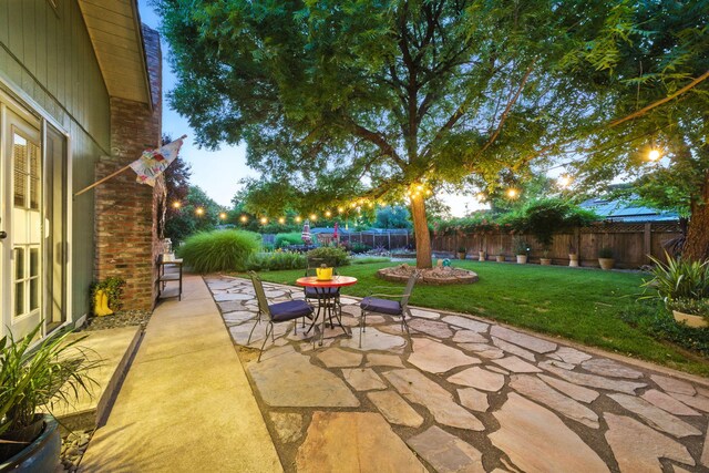 6966 Granada Dr, Redding, CA 96002 - view of patio / terrace with outdoor dining space