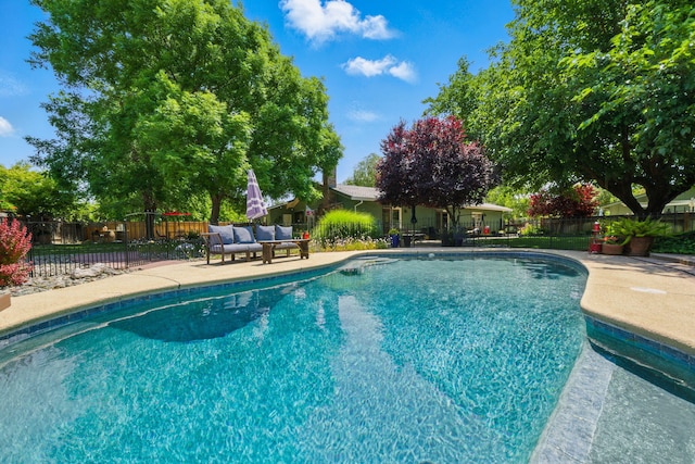 6966 Granada Dr, Redding, CA 96002 - view of pool featuring a patio area