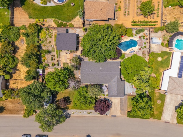 6966 Granada Dr, Redding, CA 96002 - aerial view of a pool