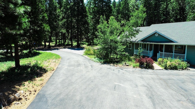 32605 Three Oaks Dr, Shingletown, CA 96088 - view of asphalt road