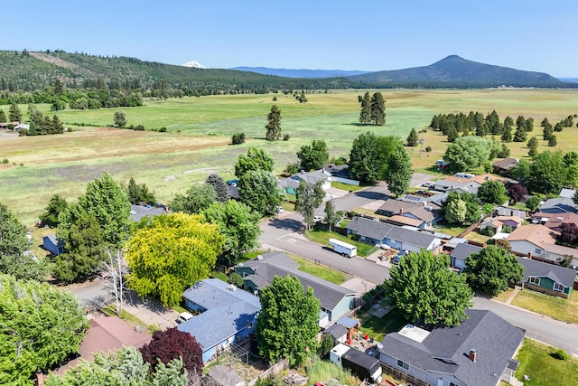 37255 Carson St, Burney, CA 96013 - aerial perspective of suburban area featuring mountains