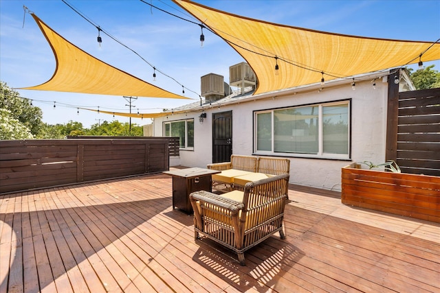2005 E St, Redding, CA 96001 - view of wooden terrace
