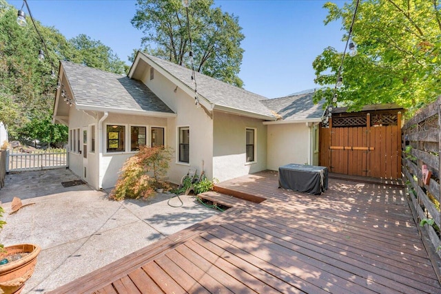 4400 Allen St, Dunsmuir, CA 96025 - view of wooden deck