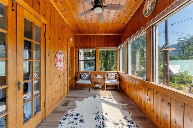 4400 Allen St, Dunsmuir, CA 96025 - sunroom featuring french doors