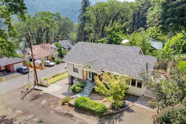 4400 Allen St, Dunsmuir, CA 96025 - aerial view of property and surrounding area featuring a forest