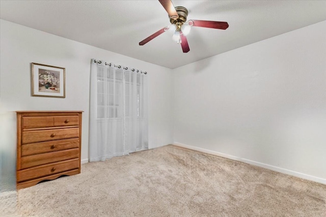 30821 Bambi Dr, Shingletown, CA 96088 - unfurnished bedroom with carpet and a ceiling fan
