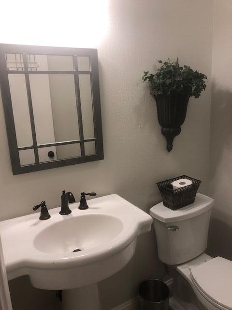3837 Appalachian Way, Redding, CA 96001 - bathroom featuring toilet and a sink
