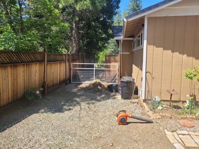 37023 Park Ave, Burney, CA 96013 - view of yard with a gate