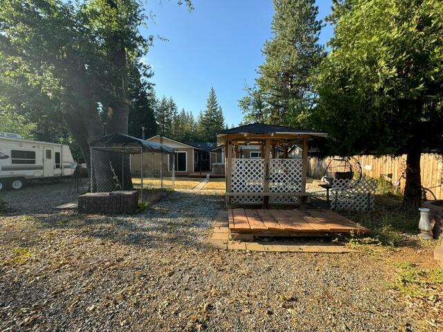 37023 Park Ave, Burney, CA 96013 - view of yard featuring a gazebo and a carport