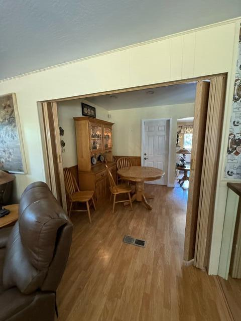 37023 Park Ave, Burney, CA 96013 - dining room with light wood-type flooring
