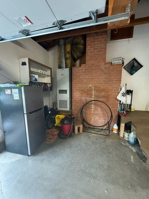 37023 Park Ave, Burney, CA 96013 - garage with freestanding refrigerator