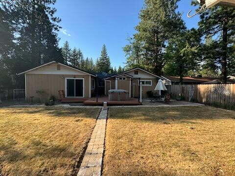37023 Park Ave, Burney, CA 96013 - rear view of house with a deck