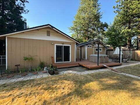 37023 Park Ave, Burney, CA 96013 - back of house with a deck