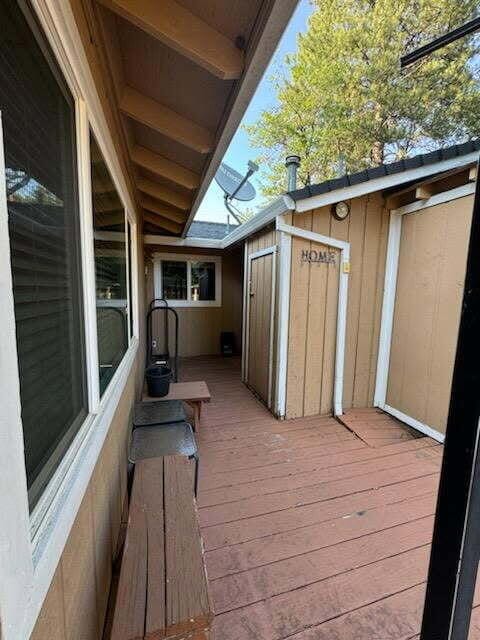 37023 Park Ave, Burney, CA 96013 - view of deck