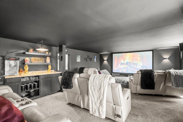 409 Ridgecrest Trl, Redding, CA 96003 - cinema with bar and light colored carpet