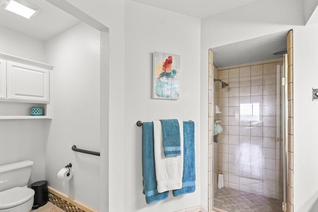 409 Ridgecrest Trl, Redding, CA 96003 - full bath with a stall shower and tile patterned flooring