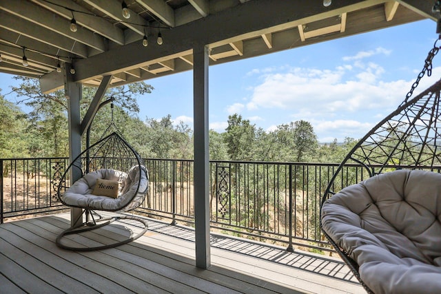 409 Ridgecrest Trl, Redding, CA 96003 - view of deck