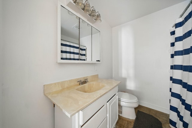 2122 Grape Ave, Redding, CA 96001 - bathroom featuring vanity and a shower with shower curtain