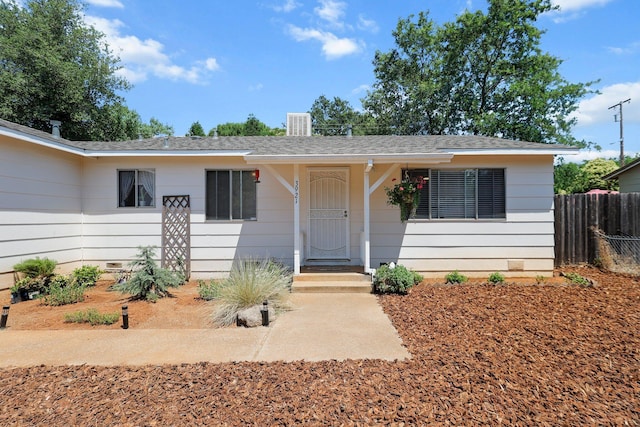 3921 Mercury Dr, Redding, CA 96002 - single story home featuring roof with shingles