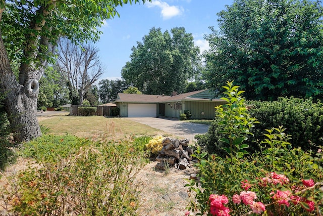 3371 Bardick Rd, Anderson, CA 96007 - view of front of home featuring a garage and driveway