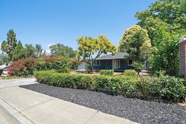 1949 Montana Ave, Shasta Lake, CA 96019 - ranch-style house with covered porch