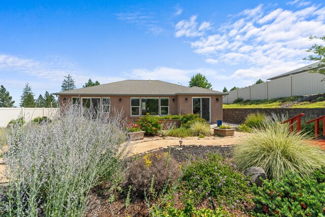 4537 Risstay Way, Shasta Lake, CA 96019 - back of property featuring stucco siding