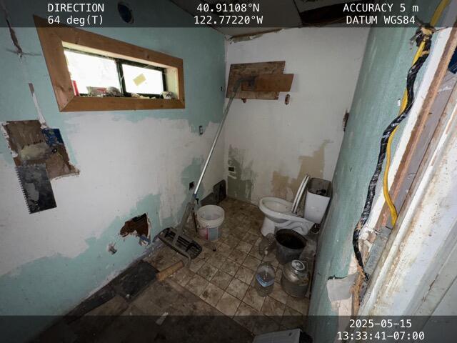 200 Millview Dr, Trinity Center, CA 96091 - bathroom with toilet