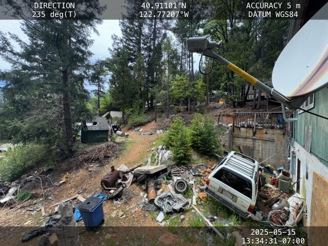 200 Millview Dr, Trinity Center, CA 96091 - view of yard featuring view of wooded area