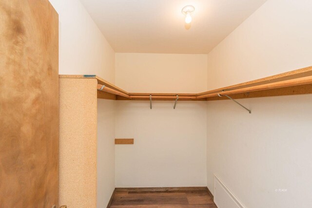 131 Northwoods Ests, Trinity Center, CA 96091 - walk in closet with wood finished floors