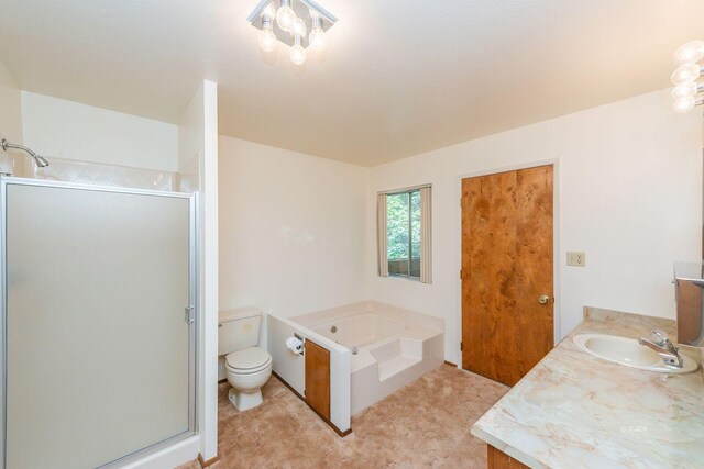 131 Northwoods Ests, Trinity Center, CA 96091 - full bath featuring vanity, a shower stall, and a bath