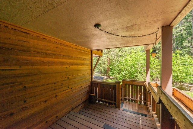 131 Northwoods Ests, Trinity Center, CA 96091 - view of deck