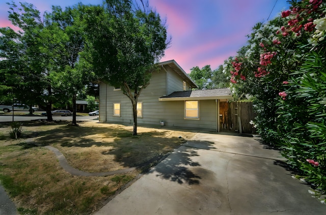 4050 Oro Ct, Redding, CA 96001 - view of property exterior at dusk