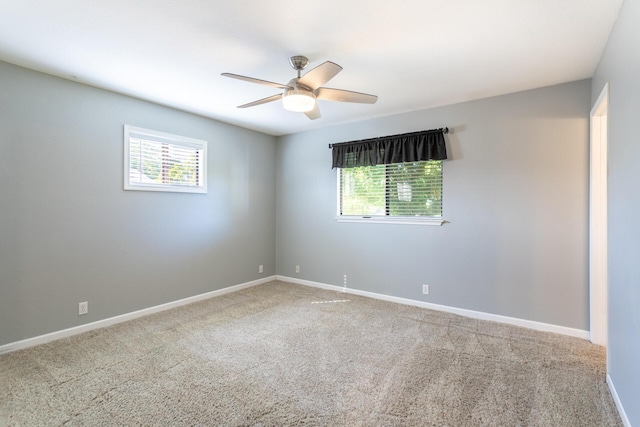 830 Redwood Blvd, Redding, CA 96003 - carpeted spare room featuring healthy amount of natural light and a ceiling fan