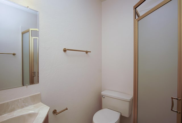 9259 Kings Ct, Shingletown, CA 96088 - bathroom featuring a stall shower and vanity