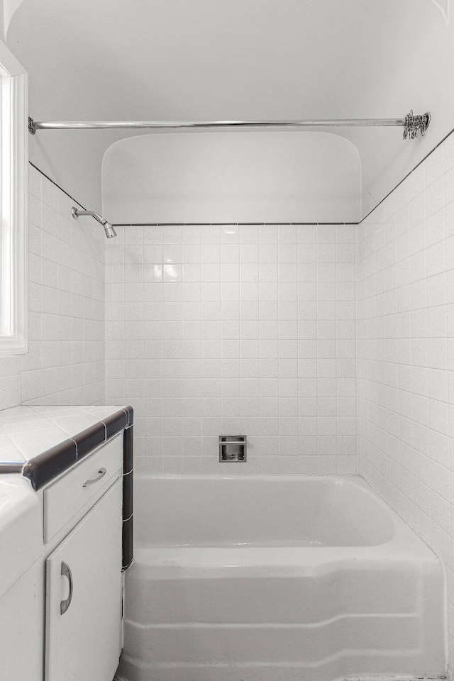 2040 Sonoma St, Redding, CA 96001 - bathroom with washtub / shower combination and vanity