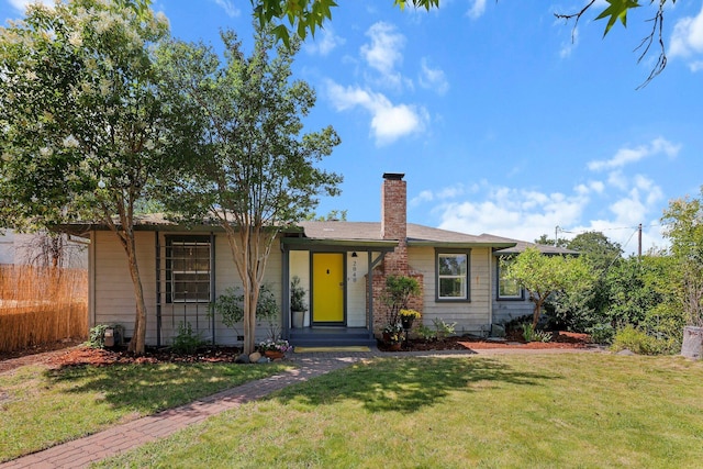2040 Sonoma St, Redding, CA 96001 - view of front facade featuring a chimney