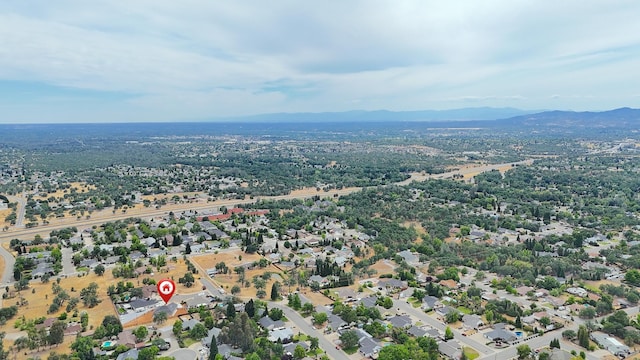19450 Vista Del Monte Ct, Redding, CA 96003 - aerial overview of property's location with a mountain backdrop