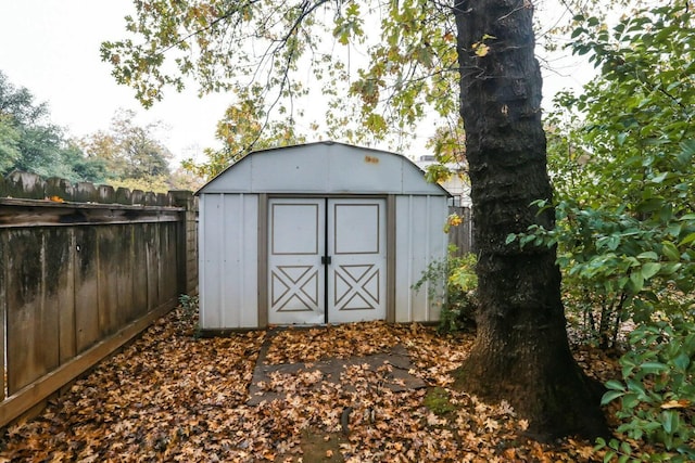 3466 Silverwood St, Redding, CA 96002 - view of shed with a fenced backyard