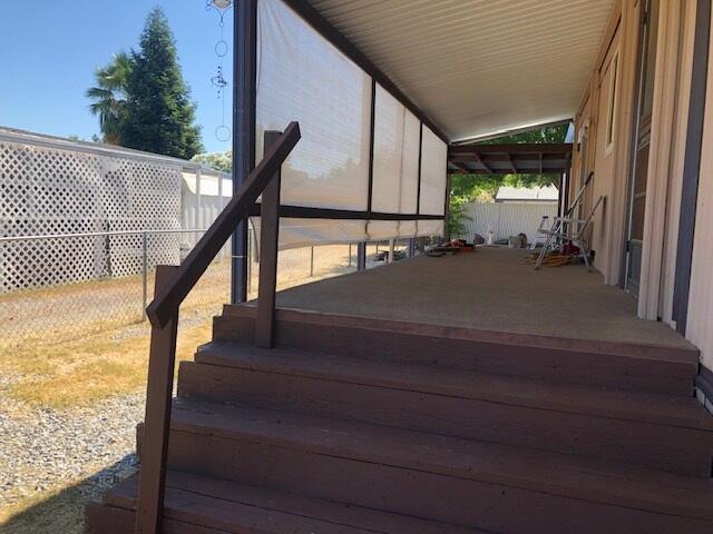 1064 Eagle Nest Rd, Redding, CA 96003 - view of deck
