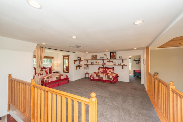 100 Eleanore Ln, Trinity Center, CA 96091 - carpeted living room featuring recessed lighting