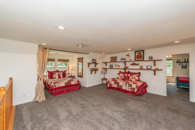 100 Eleanore Ln, Trinity Center, CA 96091 - bedroom featuring recessed lighting and carpet