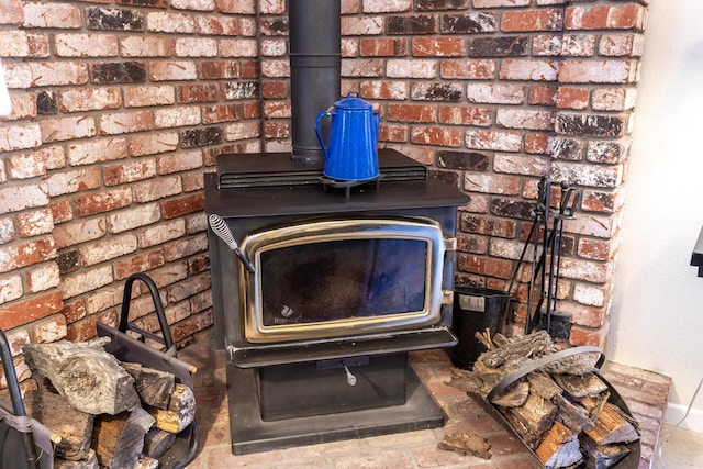 676 Country Oak Dr, Redding, CA 96003 - detailed view of a wood stove