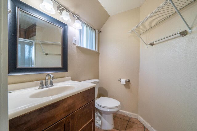 1440 Oakdale Ln, Redding, CA 96002 - bathroom with vanity and tile patterned flooring