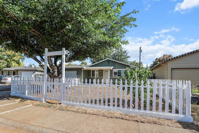 2092 Phobos Ct, Redding, CA 96002 - view of front of home featuring a fenced front yard and uncovered parking